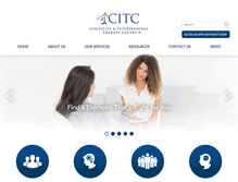 Tablet Screenshot of citcassociates.com